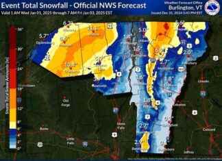 Winter Storm Forecast for Vermont on New Year’s Day winter-storm-forecast-for-vermont-on-new-years-day