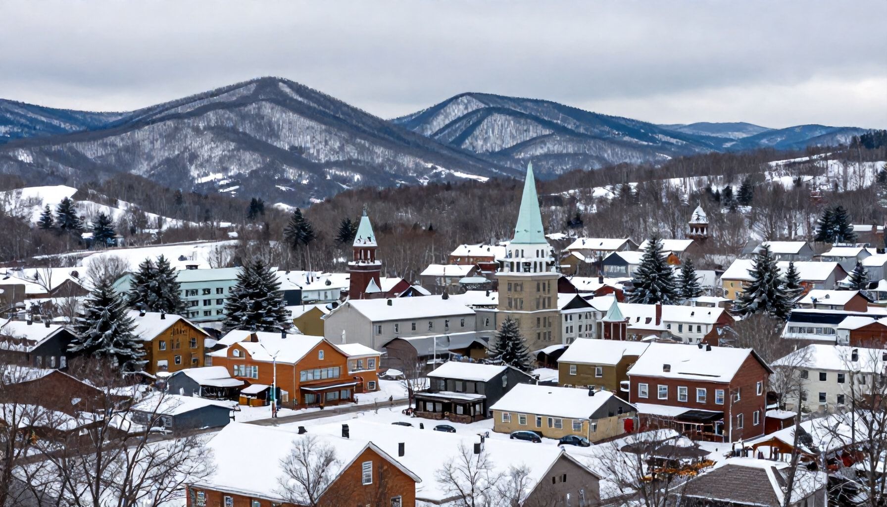 A Winter Wonderland in the Green Mountains