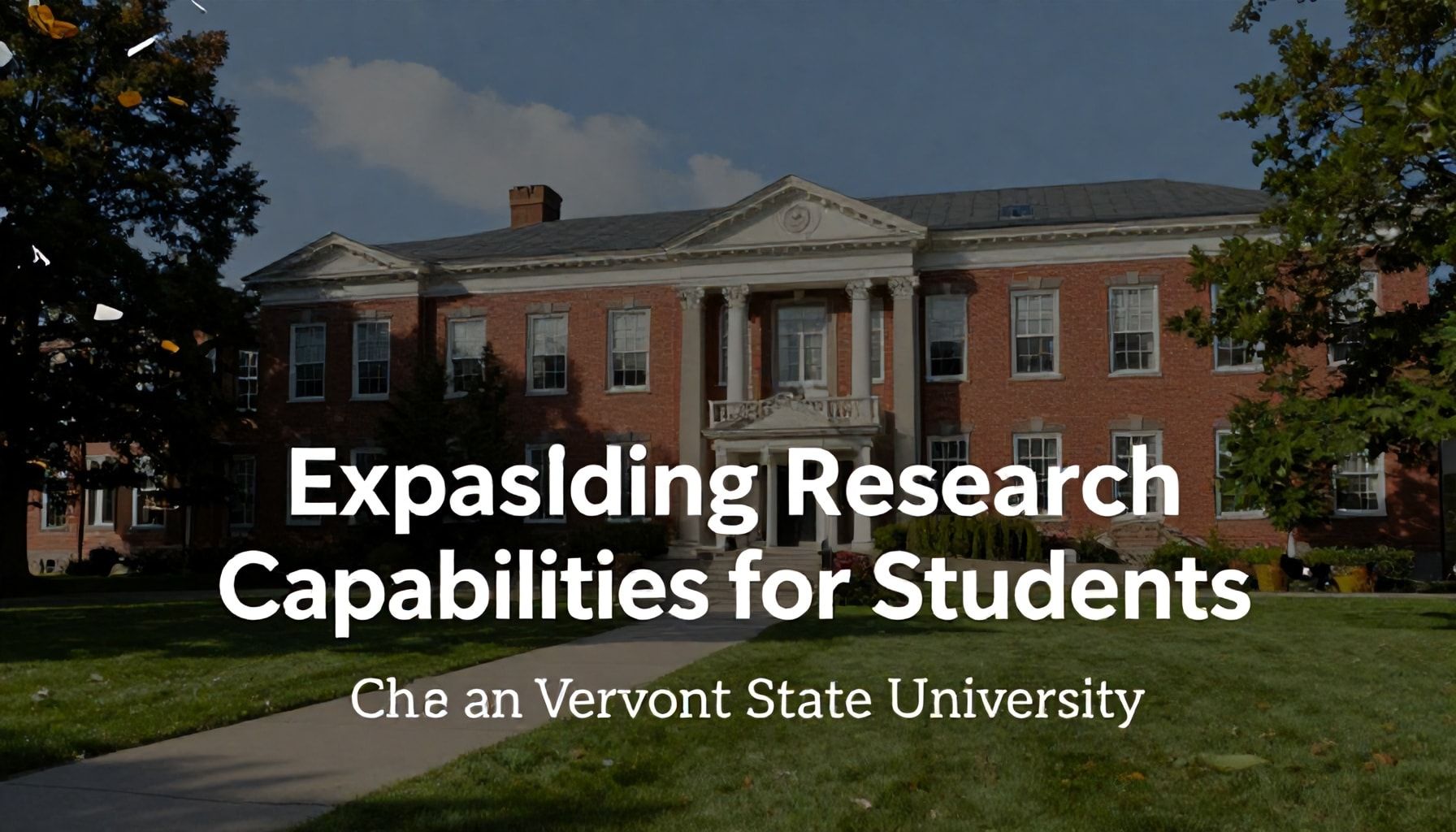 Expanding Research Capabilities for Students