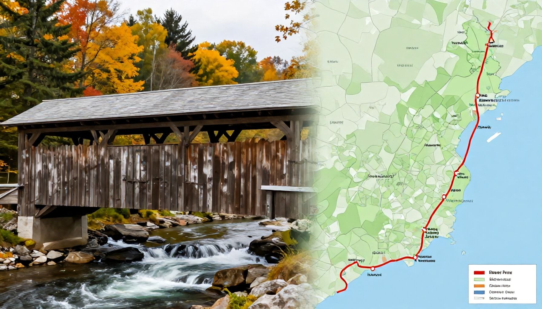 From Waterfalls to Covered Bridges
