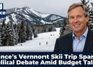 Vance’s Vermont Ski Trip Sparks Political Debate Amid Budget Talks