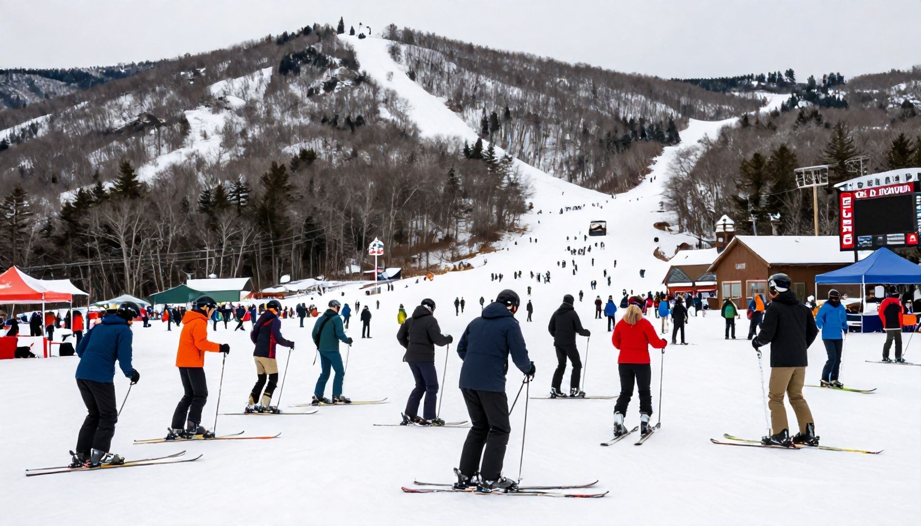 Killington's historic opening day preparations