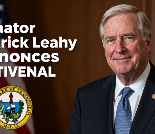 Senator Patrick Leahy Announces Retirement After 4 Decades