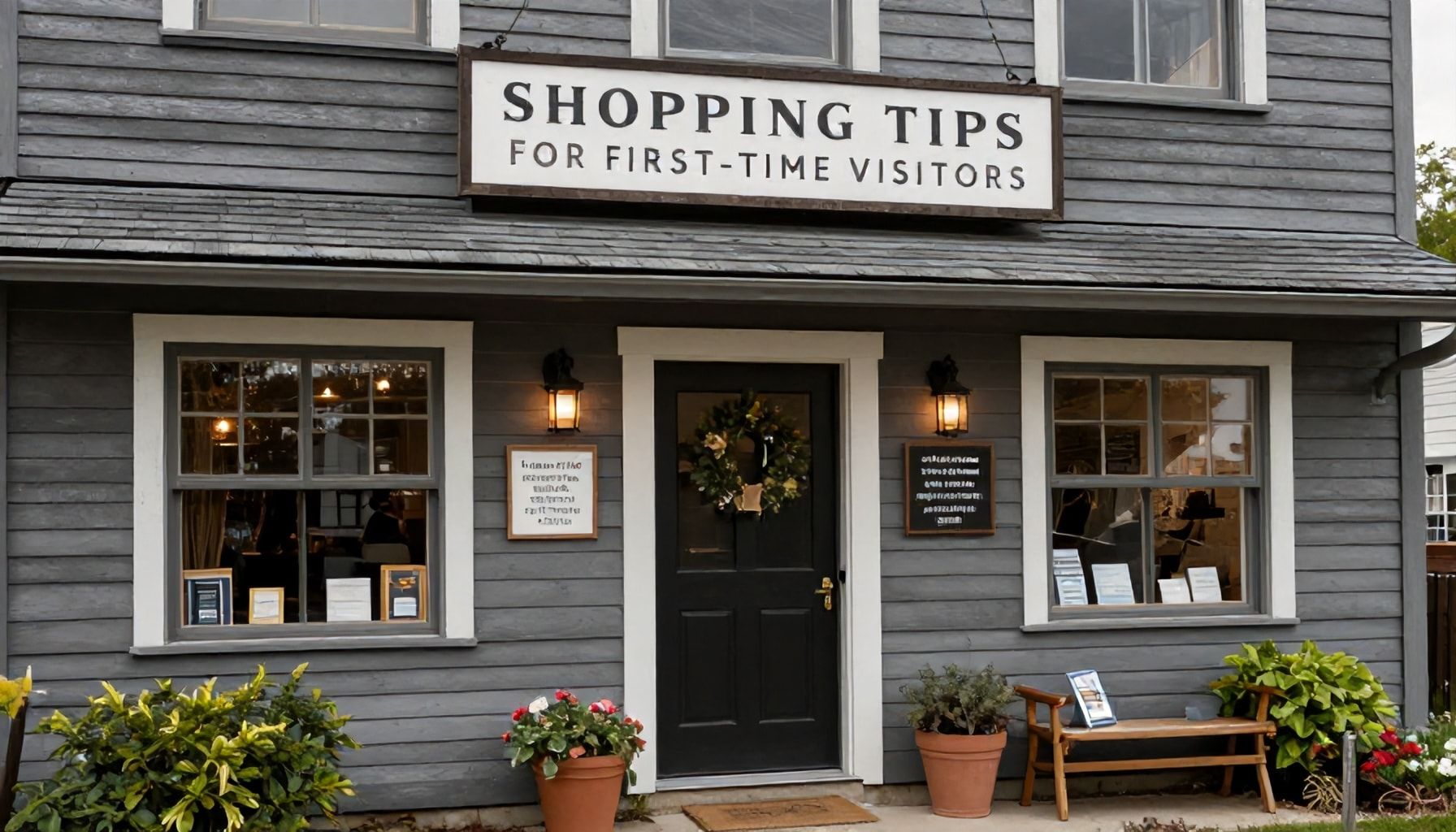 Shopping Tips for First-Time Visitors