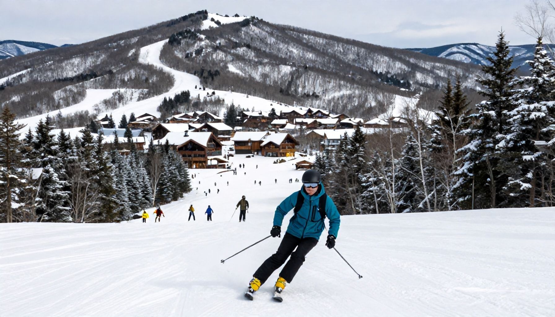Skiers enjoy varied terrain and conditions