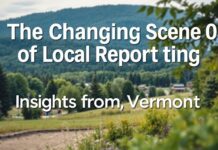 The Evolving Landscape of Community Journalism: A Vermont Perspective The Changing Scene of Local Reporting: Insights from Vermont