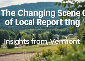 The Evolving Landscape of Community Journalism: A Vermont Perspective The Changing Scene of Local Reporting: Insights from Vermont