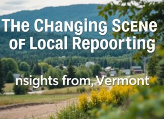 The Evolving Landscape of Community Journalism: A Vermont Perspective The Changing Scene of Local Reporting: Insights from Vermont