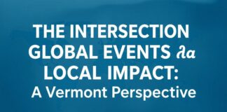 The Intersection of Global Events and Local Impact: A Vermont Perspective The Intersection of Global Events and Local Impact: A Vermont Perspective