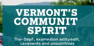 Vermont’s Community Spirit: A Closer Look at Local Events and Initiatives Vermont's Community Spirit: An In-Depth Examination of Local Events and Initiatives