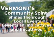 Vermont’s Community Spirit Shines Through Local Events and Initiatives Vermont's Community Spirit Shines Through Local Events and Initiatives