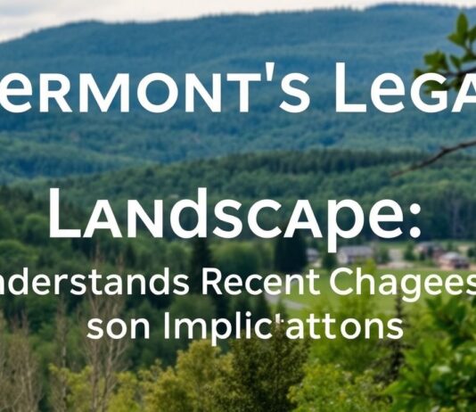 Vermont’s Legal Landscape: Navigating Recent Changes and Implications Vermont's Legal Landscape: Understanding Recent Changes and Their Implications