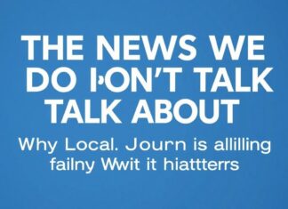 The News We Don’t Talk About: Why Local Journalism is Dying and Why You Should Care The News We Don't Talk About: Why Local Journalism is Failing and Why It Matters