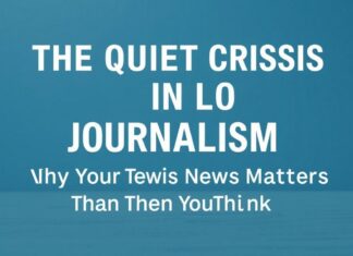 The Quiet Crisis in Local Journalism: Why Your Town’s News Matters More Than You Think The Quiet Crisis in Local Journalism: Why Your Town's News Matters More Than You Think