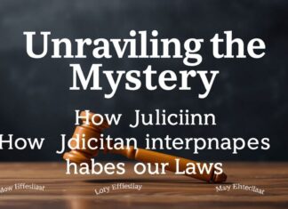 Unraveling the Mystery: How Judicial Interpretation Shapes Our Laws Unraveling the Mystery: How Judicial Interpretation Shapes Our Laws