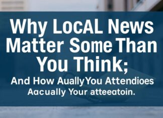 Why Local News Matters More Than You Think (And How to Actually Pay Attention) Why Local News Matters More Than You Think (And How to Actually Pay Attention)